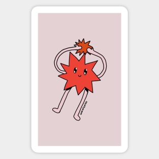 Silly Little Guy | Red Version Sticker